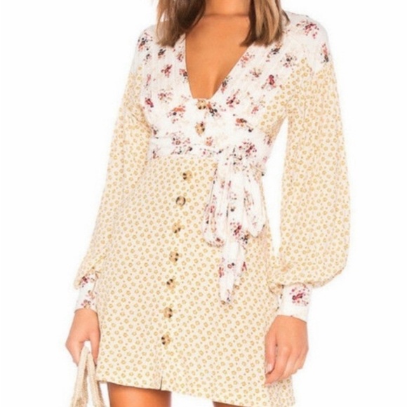 Free People Wonderland Mini Dress - Picture 1 of 6